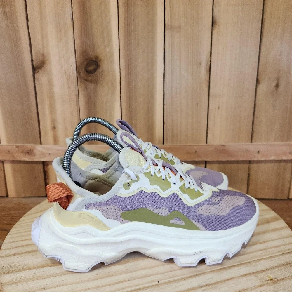 Sorel Kinetic Breakthru Day Lace Shoes Womens 6.5 Mesh Running Sneakers Athletic